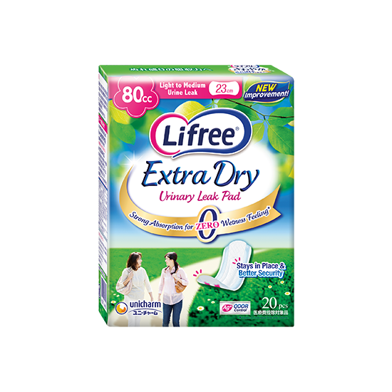 Lifree Extra Dry Pad 80cc Package Image