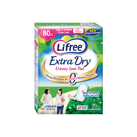 Lifree Extra Dry Pad 80cc Package Image